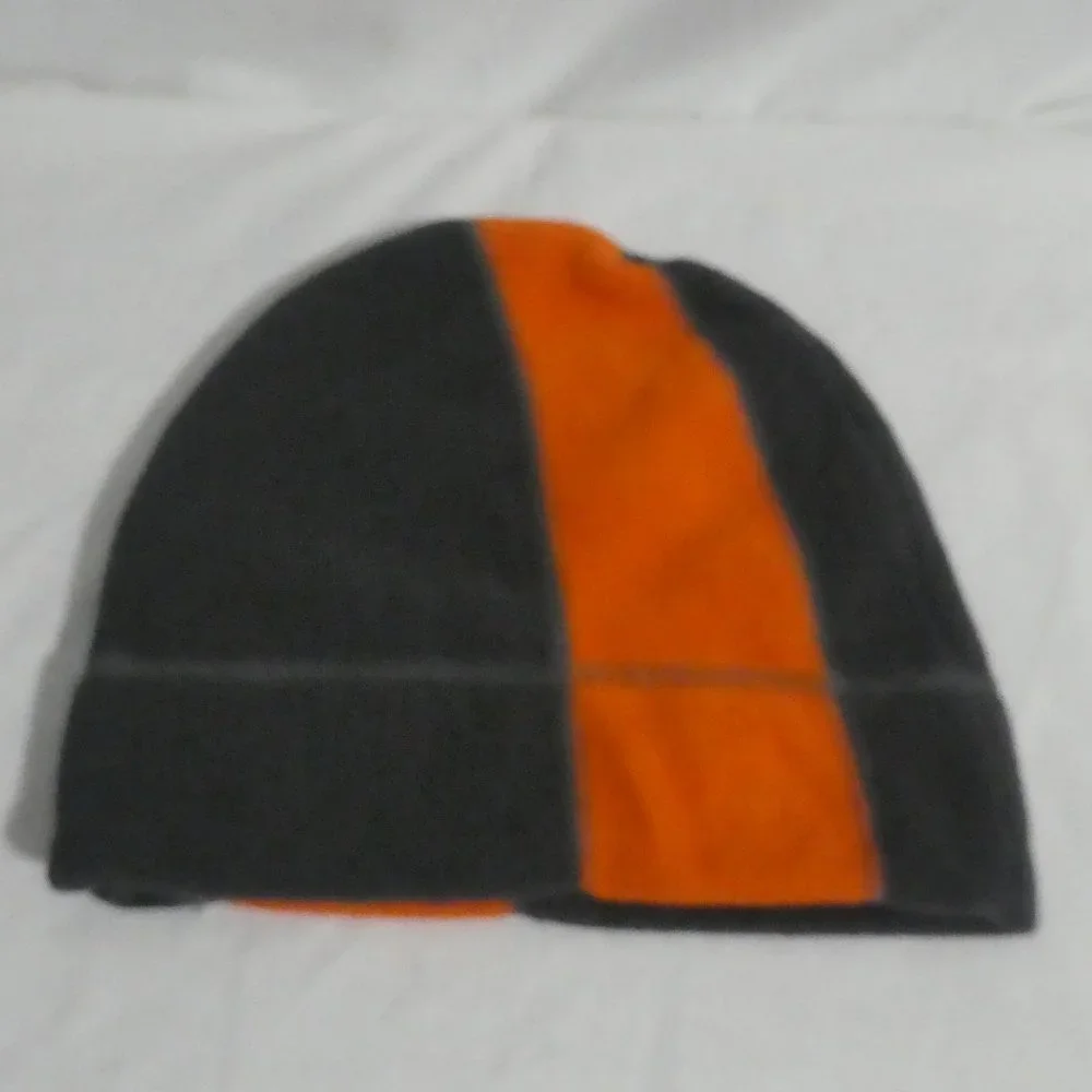 CHILDREN'S PLACE | 8-14 years | Grey and Orange Fleece Hat | NWOT - Picture 2 of 11
